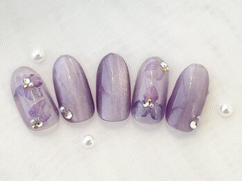 ジプソフィル ネイル 春日部(Gypsophile Nail)/定額ミディアム¥7500