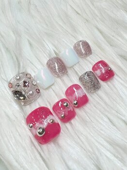 アニー(annie hair design)/フットジェル 定額アートコース