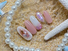 夏ネイル¥6980