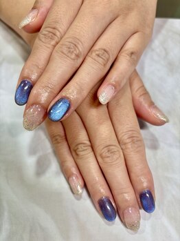 カミアンユイヤ ネイルラボ(KAMIANYUIYA Nail LAB)/マグネットデザイン