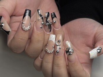 ホランイネイル(HORANGI NAIL)/フリーアートL　自爪ロング