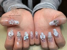 ウメネイルスタジオ(UME NAIL STUDIO)/* 長 さだしやり放題×つけ放題