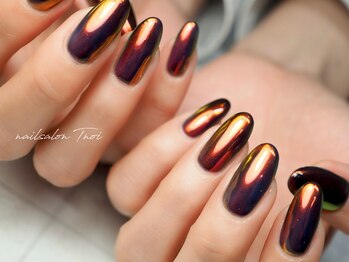 トノワ 目白(Tnoi)/クールなミラーネイル