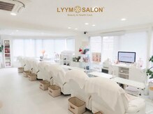リームサロン 池袋店(LYYM SALON)の雰囲気（清潔感と高級感漂う空間で寛ぎのネイル時間を!）