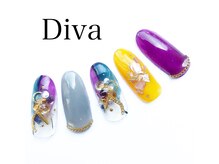 ネイルサロンディーバ 塚口店(Diva)/カラフルネイル