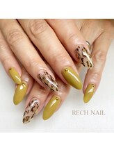レッシュネイル サロンアンドスクール(RECH NAIL salon&school)/レオパード柄