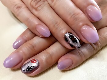 ラビング(Loving)/パープルネイル