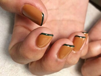 オーラリー ネイル アート メゾン(ORRERY nail art maison)/ハンド / マスタード