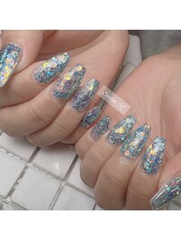 ラメホロネイル