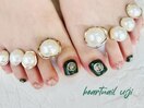フットネイルも人気です♪