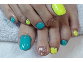 パステルカラーフット