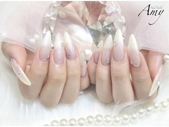 エイミー 大宮店(AMY)の写真/AMYこだわりデザインで何度も見ちゃうお気に入りの指先に♪ジェルネイル定額コース¥6500¥7500
