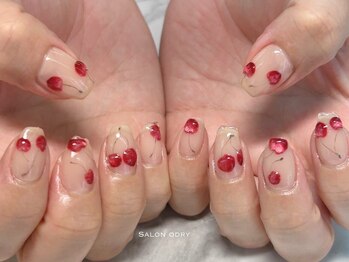 サロン オードリー 名駅店の写真/駅チカ&好アクセス★ネイル・アイ同時施術も◎お子様同伴も歓迎!爪も目元もトレンド感たっぷりに♪