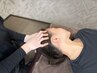 【眼精疲労/頭痛/不眠/脳疲労】ドライヘッドスパ+首マッサージ40分7700円→