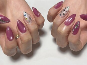 マニネイルケア 仙台店(maninail CARE)/ピンクカラー