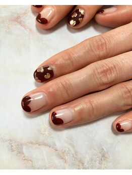 イルソーレネイル(ILSOLE NAIL)/バレンタインネイル