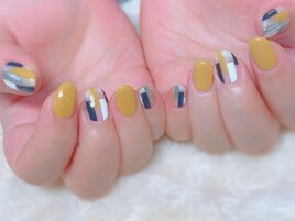 秋ネイル　三軒茶屋