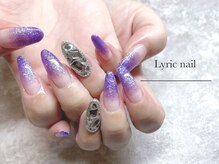 リリックネイル 本八幡店(LyricNail)/ギラギラ埋め尽くし