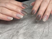 ラカラニネイル バイ エリシア(LaKalani Nail by ELYSIA)/透けカラーでちゅるちゅるネイル