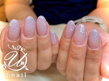 ユーネイル(U-nail)/藤グラデーション