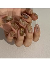 ヌア(nur.)/ブラウンnuance