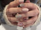 ピンクホロnail