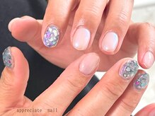 アプリシーエイトネイル(appreciate nail)/【定額】シンプル♪