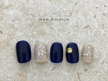 マリー ネイルズ いわきラトブ店(MARIE NAILS)/定額5500円税込 0219b