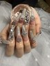 ★大人気★スーパーロングチップジェル【つけ放題・持ち込みOK】　¥12500