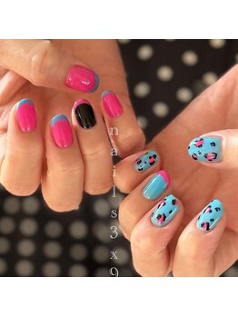 ネイルズサンカケルキュー(NAILS 3×9)の写真/ショート派さんも多数！唯一無二の個性派さんもラブリー派さんも好きを全力で後押しします！
