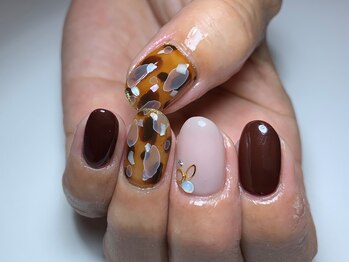 水彩ネイル10870円