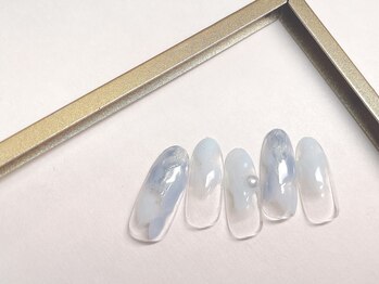 ベアトリーチェ 新宿西口(Beatrice)/もやもやネイル¥7800