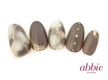 アビー 目白店(abbie)/ニュアンス大理石 ¥14234