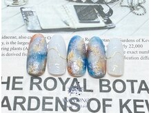 アネモネ(ANEMONE)/鉱石マーブルネイル☆