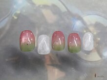 アイネイルズ 横浜WEST店(I-nails)/スイカマグ星ホロ9480円