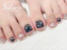 雪の結晶ネイル