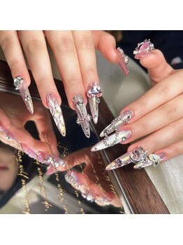 ポミ(POMI)/ピンククリスタルスティレット