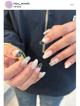 アンネイルズ(annails)/〈nailist限定〉10本アート