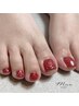 【フット】 フラッシュネイル ¥6,500