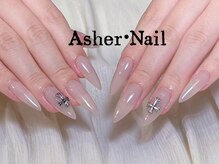 アッシャー 横浜店(Asher)/長さだしワンカラー