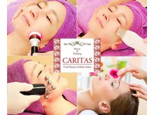 カリタス(CARITAS Total Beauty Esthetic Salon)の雰囲気（頬リフトxむくみシワ改善x毛穴レスの女優顔★90分￥13800→￥11800）
