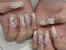 (担当:大嶺)ガーリーネイル♪
