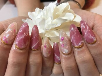 ケイネイル(Kay Nail)/ニュアンス大理石アート