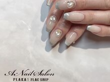 エーネイルサロン プラーカ本店(A-Nail Salon)/マグネットフレンチ