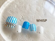 ウィスプ(WHISP)/ブルーストライプ/フット