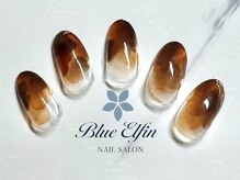 ブルーエルフィン(Blue Elfin)/ブラウンニュアンスネイル