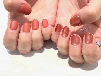 オレンジネイル