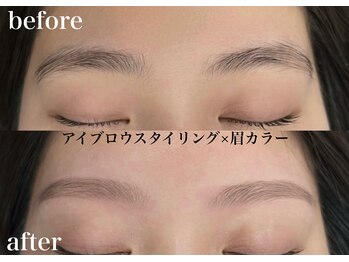 エサージュ 川崎店/眉毛で変わる♪