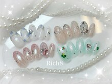 ネイルアンドまつげエクステ リッチエイト 原宿店(Rich8)/トレンドデザイン多数◎