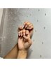 【Handネイル】4本アート（オフ込み/持ち込み可）¥6500→¥5500